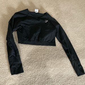 Gymshark crop top size L